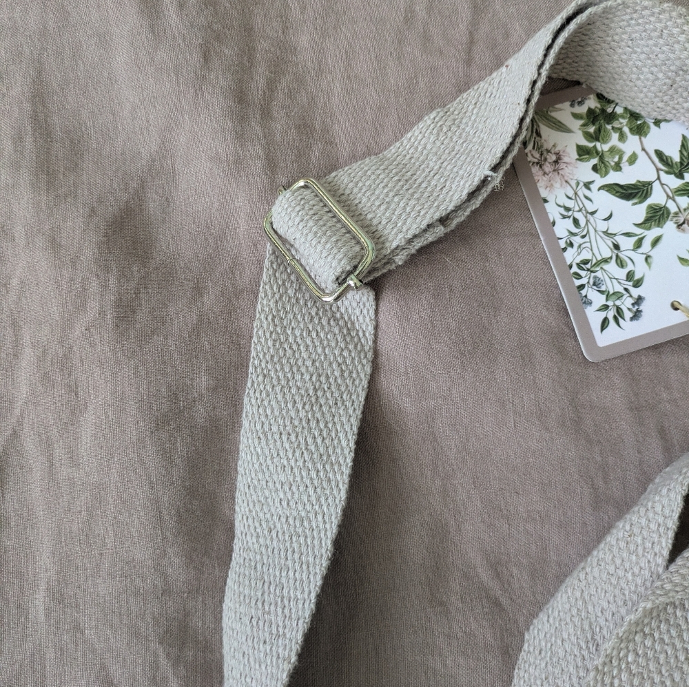 🌸 English Garden Canvas Tote Bag & Purse - Adjustable Straps & Snap Closure NWT - Picture 6 of 11